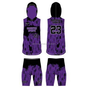 Uniforme de football américain 7v7 personnalisé à compression pour jeunes, sans manches - Product Image 4