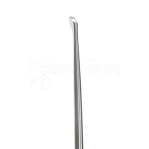 Curette à os Bushe 10 pouces 3mm Instrument orthopédique chirurgical à angle inverse en acier inoxydable - Product Image 5