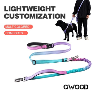 Wholesale Hands Free Dog <strong>Leash</strong> Heavy Duty No <strong>Pull</strong> Bungee Retractable Dog Running Waist <strong>Leash</strong> for Outdoor Walking Training - Product Image 2