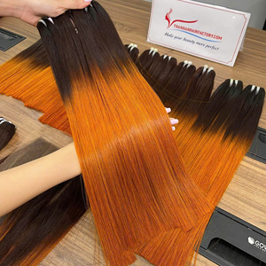ผมแท้เวียดนามยี่ห้อ Thanh รุ่น Remy Bone Straight แบบเป็นมัด หนาแน่น ปลายผมเต็ม  ขายดีที่สุด ต่อผมจากโรงงานโดยตรง แบบเย็บสองชั้นด้วยเครื่อง - Product Image 3