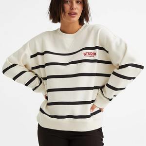 Sudaderas deportivas personalizadas de manga larga para mujer, sudaderas de cuello redondo de lana para mujer - Product Image 6