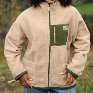 Chaqueta de Invierno Unisex Personalizada de Venta Caliente, Forrada con Polar, con Cuello Alto, Logotipo Frontal Estampado, Transpirable y Ecológica - Product Image 5