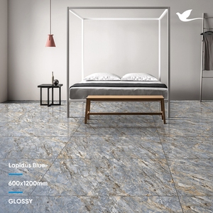 Énorme demande sur les meilleures ventes, carreaux de sol en porcelaine émaillée 600x1200mm d'épaisseur 9mm, carreaux polis pour restaurant - Product Image 5