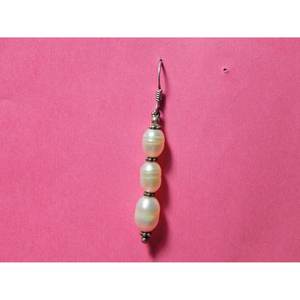 Boucles d'oreilles perle en argent sterling 925 avec bijoux en pierres précieuses pour filles et femmes Item-E0643-GS cadeau - Product Image 4