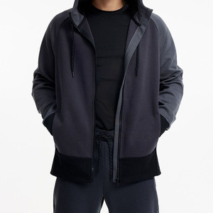 เสื้อฮู้ดดี้ซิปดีไซน์ล่าสุด ราคาถูก วัสดุดี รับผลิตแบบ OEM ขายดี ดีไซน์สีตามสั่ง เสื้อซิปผู้ชาย - Product Image 2