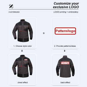 Trajes DE TRABAJO transpirables antiestáticos resistentes al fuego, ropa, monos, chaqueta y <span class=keywords><strong>pantalones</strong></span> de construcción <span class=keywords><strong>para</strong></span> trabajadores - Product Image 4