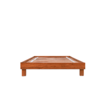 Base de lit au design minimaliste Lit queen size Modèle BD-23 Fabriqué en bois de teck massif d'Indonésie