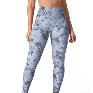 2025 nuevo estilo pantalones de Yoga Fitness deportes gimnasio medias mujeres gimnasio Fitness ropa deportiva acanalado entrenamiento medias para la venta - Product Image 1