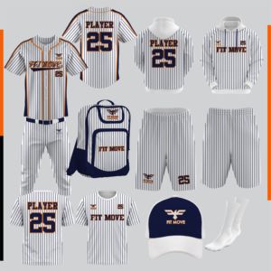 ชุดเบสบอลใช้ได้ทั้งชายและหญิงปรับแต่งได้ชุดออกกำลังกาย100% ขนาดพิเศษระบายอากาศถ่ายเทความร้อน - Product Image 1