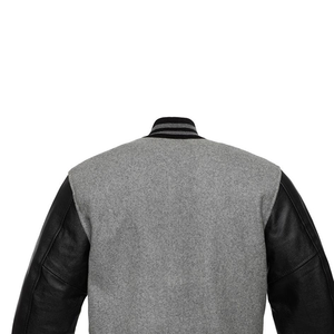 Best Selling Men's Stand Collar Letterman Jackets Latest Style with Front Logo Wholesale Options Available - Product Image 6