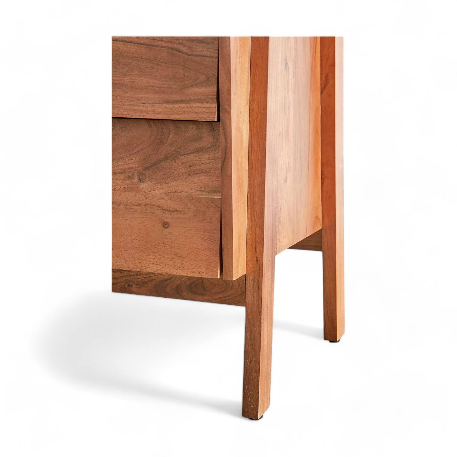 Live Edge Teak Wood in Chestnut or Custom