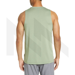 Débardeur de haute qualité confortable et respirant pour hommes en gros à bas prix Vêtements de fitness pour adultes - Product Image 2