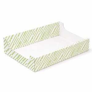 Plateaux en papier personnalisés pour les apéritifs et les aliments frits Mod. J 23x30x8 Cm - Product Image 2