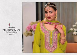 Costume Palazzo pour femme avec imprimés magnifiques et ajustement confortable pour une tenue décontractée pour la vente à l'exportation - Product Image 4