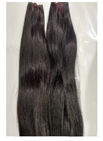 Harga Pabrik Grosir Rambut Asli Alami Ekstensi Rambut Manusia Gelombang Alami Lurus Alami Kualitas Terbaik