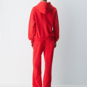 Novedad, Conjuntos Deportivos con Capucha Roja y Logotipo Personalizado, Mangas Largas, Chándales para Mujer, Ropa Deportiva Ecológica de Alta Gama, Joggers para Mujer - Product Image 2