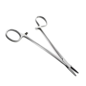 Juego de instrumentos de sutura quirúrgica Manual de acero inoxidable profesional de la mejor calidad, base de aguja de madera Crile, instrumentos quirúrgicos - Product Image 2