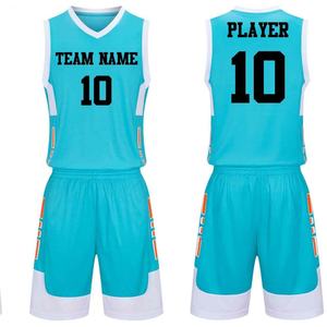 Ensemble de maillots de basket-ball réversibles personnalisés Vêtements uniformes professionnels surdimensionnés pour hommes et jeunes imprimés Technics - Product Image 3