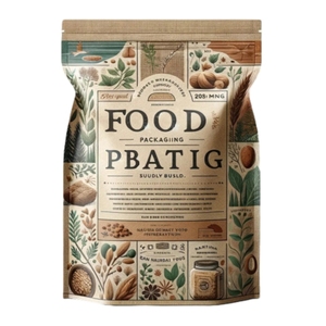 Bao bì nhựa có khóa kéo đứng lên túi SNACK kẹo Cookie túi linh hoạt bao bì niêm phong túi - Product Image 3