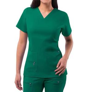 Uniformes de gommage médicaux femmes gommage infirmière uniforme haut pour hôpital OEM Service gommage infirmière - Product Image 4