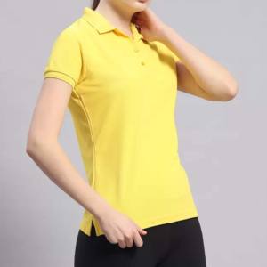 Nuevo Polo transpirable para mujer, camiseta informal de manga corta ajustada, camisetas de algodón de talla grande para mujer - Product Image 2