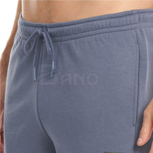 กางเกงออกกำลังกายผู้ชายทรงเข้ารูป เอวยางยืด ระดับกลาง คุณภาพสูง ผลิตจากผ้าฝ้าย/โพลีเอสเตอร์ แห้งเร็ว ระบายอากาศได้ดี ปรับแต่งได้ เหมาะสำหรับออกกำลังกาย - Product Image 5