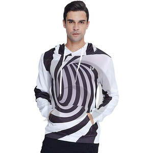 Estilo americano moda personalizada hombres Streetwear Sudadera con capucha diseño personalizado algodón grueso pesado Anime sudaderas peso pesado de gran tamaño - Product Image 6