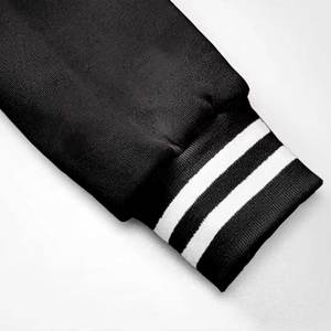 Blousons universitaires oversize avec blocs de couleurs vintage, fermeture à boutons-pression résistante et coupe confortable pour un style urbain moderne - Product Image 5