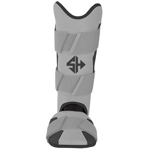 Protège-tibias en cuir enveloppants pour un ajustement sûr, protection professionnelle, légers et ajustables pour les joueurs de position intérieure et les catchers - Product Image 1