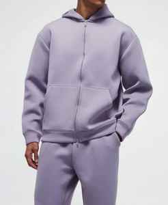 Sweat-shirt épais et lourd à capuche, coupe unisexe, épaules tombantes, 400 GSM, polaire, surdimensionné, 100% coton, séchage rapide, streetwear, hiver - Product Image 1