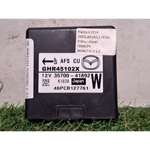 UNIDAD DE CONTROL DE CIERRE CENTRALIZADO MAZDA 6 3 series S. Wagon GHR45102X 3570041892 SHY1 diesel 2191 (12>) - Product Image 1