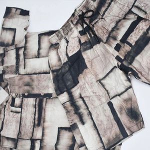 Hommes 2025 personnalisé 100% coton Twinset décontracté court T-Shirts Shorts en gros pas cher vêtements d'été - Product Image 6