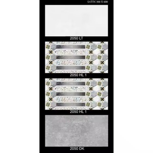 300x600mm kỹ thuật số <span class=keywords><strong>kajaria</strong></span> gốm ốp tường 12x24 tráng men bóng trắng cơ thể cho phòng tắm Ốp tại Ấn Độ nhà máy giá - Product Image 4