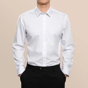 เสื้อคอตตอน100% สำหรับผู้ชาย, เสื้อคอตตอนระบายอากาศได้ดีปกตั้งพิมพ์ลายมีสไตล์ปรับแต่งได้เสื้อธรรมดาขายส่ง - Product Image 3