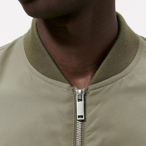 Customized High Quality <b>Men's</b> Bomber <b>Jacket</b> Plus Size Casual Style with Logo and Stand Collar for Winter Bomber <b>Men's</b> <b>Jackets</b> - Product Image 4