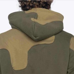 Personalizado al por mayor de fabricación OEM hombres sudaderas con capucha sudaderas de color sólido estilo Sudadera con capucha - Product Image 4