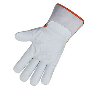 Guantes de cuero XL para hombre de alta calidad, nuevos guantes de trabajo de diseño personalizado con características impermeables y anticortes, venta al por mayor - Product Image 6