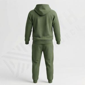 Conjunto Deportivo Informal con Capucha Personalizado para Hombre, de Alta Calidad, 100% Algodón, Ligero, Transpirable, Estilo Pullover - Product Image 2