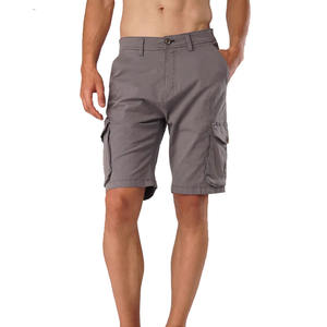 Pantalones cortos cargo para hombre OEM de nuevo diseño con cintura elástica, transpirables y cómodos para aventuras al aire libre y uso diario - Product Image 2