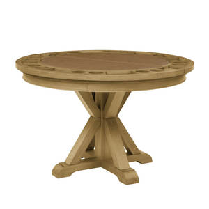 Table de poker pliable pour 8 joueurs, meubles Steve Silver, table durable et élégante pour le divertissement à domicile, jeu de style casino, en provenance d'Inde - Product Image 1