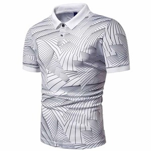 Meilleures ventes de t-shirts de golf en polyester avec impression par sublimation complète pour hommes t-shirt de polo de haute qualité Slim Fit sur mesure pour hommes - Product Image 2