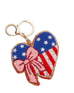 Porte-clés en perles de rocaille avec étiquette personnalisée, broderie de perles de rocaille, porte-clés avec nom pour breloques de sac - Product Image 5