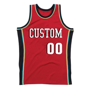 Maillot de basketball personnalisé en polyester respirant 100 %, option grandes tailles, séchage rapide, tailles personnalisables, vente en gros - Product Image 4
