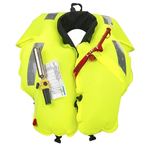 Giubbotto di Salvataggio Gonfiabile Automatico SOLAS Modulo M 150N per Adulti, Attrezzatura di Sicurezza in Acqua - Product Image 2