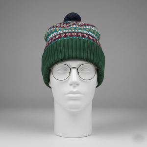 Bonnet tricoté personnalisé en gros avec logo brodé, bonnet chaud pour homme, bonnets d'hiver tricotés, jacquard résistant aux intempéries 2026 - Product Image 6