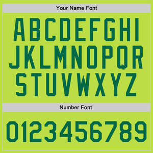 Ensemble de maillots de basket-ball personnalisés pour hommes séchage rapide imprimé sublimation design vert fluo uniformes personnalisables pour maillots de basket-ball - Product Image 4