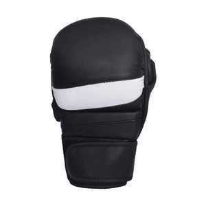Arts martiaux Porter des gants de MMA en couleur personnalisée Gants de combat de boxe MMA en cuir avec des prix raisonnables de logo personnalisé - Product Image 5
