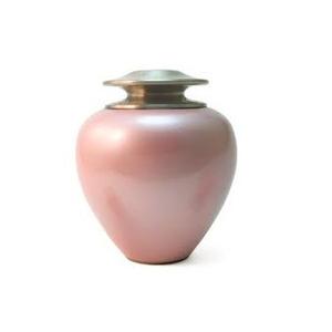 Urnas de cremación de alta calidad en tarro de cremación de aluminio y metal 2024 nuevos acabados coloridos decorativos urnas de cremación para adultos funeral - Product Image 1