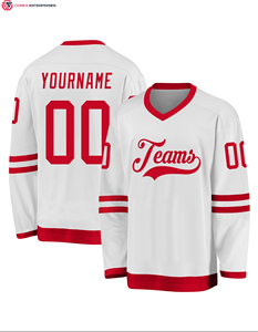 OEM Service Custom Sublimation Men's Ice Hockey Jersey Top Quality Premium Sublimation Ice Hockey Uniform for Adults - Product Image 3