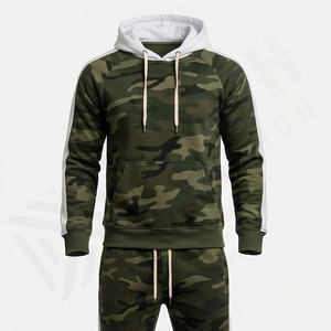 Conjunto Deportivo de Dos Piezas Extra Grande con Diseño Personalizable, Talla Grande, Unisex, para Invierno, Atletismo, Fitness, Gimnasio, Jogging, Running - Product Image 1